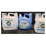 2 - all free clear 1.62 gallon of laundry