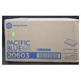 Pacific Blueb C-fold paper towels 2400 count