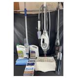 Shark lift-a-way steam mop, Bona mop with
