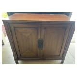 Vintage accent storage cabinet, 34ï¿½ x 18ï¿½ x 30ï¿½