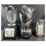 Oyster blender, B&D food processor & Hamilton