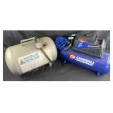 Campbell Hausfeld air compressor & Handy Air