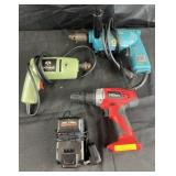 Makita & Rickwell electric drills & cordless