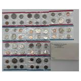 5-1972 uncirculated proof sets with original