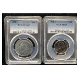 1971-D Kennedy half dollar certified and