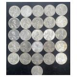 26 steel pennies