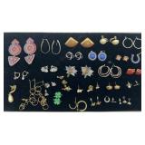 Collection of fashion earrings