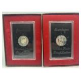 1971 & 1972 Eisenhower uncirculated dollar coins