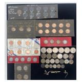 Collection of US coins, tie pins and more, 1883