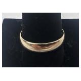 Tru-Blu 14k gold band, size 12, 2.83 dwt