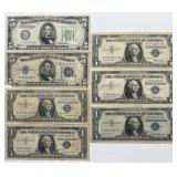 2-$5 and 5-$1 Silver Certificates, 1934-A $5