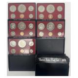 4-1973 US uncirculated proof sets in original