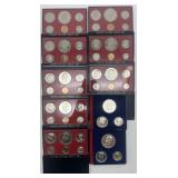 3-1974 proof sets, 5-1976 Bicentinnial proof sets