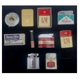 Collection of vintage lighters
