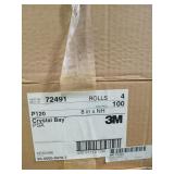 3M 4 Crystal Bay psa abrasive sanding disc rolls