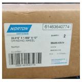 Norton sain goblin industrial grinding wheel