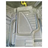 All weather rubber car mats. Universal trim to
