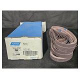 Norton metalife R283 file abrasive belt. 40 count