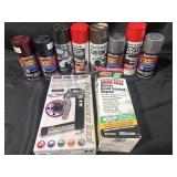 Spray paint, Grease Gun, and Head Seal Blown