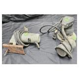 Corded Sabre saw and Porter and Cable orbit