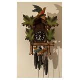 Black Forest-style cuckoo clock, 15' high, 1