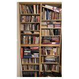 Collection of books, bookcase not included