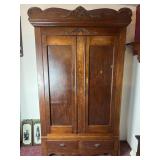 Antique 'The Boone' knockdown wardrobe by