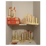 Group of vintage Christmas lights