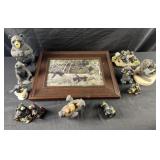 Group of bear themes decor
