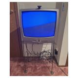 19' RCA tv with remote and stand