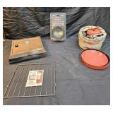Coleman camp oven, camping cooking set and 8'