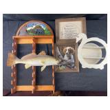 Group of outdoor themed wall decor
