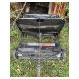 Husky heavy duty lawn sweep, 17 cu ft