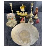 Group of oriental decorative accessories, India