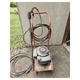 3.8hp Pressure Washer on rolling stand w/ wand