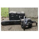 Craftsman 18' gas powered Chainsaw w/ hard