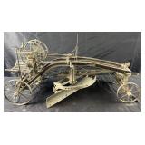 J.D. Adams & Co leaning wheel grader miniature