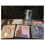 Records. Approximately 38 vinyl records with