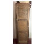 Vintage storage cabinet with 5 interior shelves,