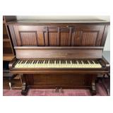 Green & Marsh upright piano, 5' x 23' x 50' high,