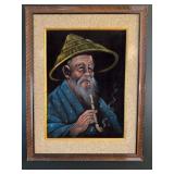 Asian-Inspired His and Her Artwork (25ï¿½x19ï¿½)