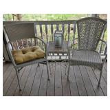 White Wicker Patio Furniture
