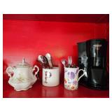 Kitchenware w/ Coffee Maker & Cookware