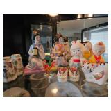 Japanese-Inspired Ceramic Figurines