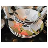 Sango Larry Laslo Dinnerware Set with Figurines