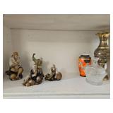 Ceramic Figurines and Decorative Vases