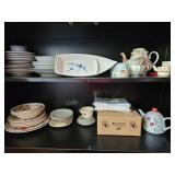 Dishware, Tea Set, Cups, & Packaging Items