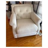 La-Z-Boy Beige Armchair - Nailhead Trim