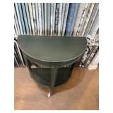 Demilune Accent Table