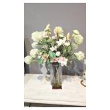 Centerpiece Floor Arrangement with Glass Vase